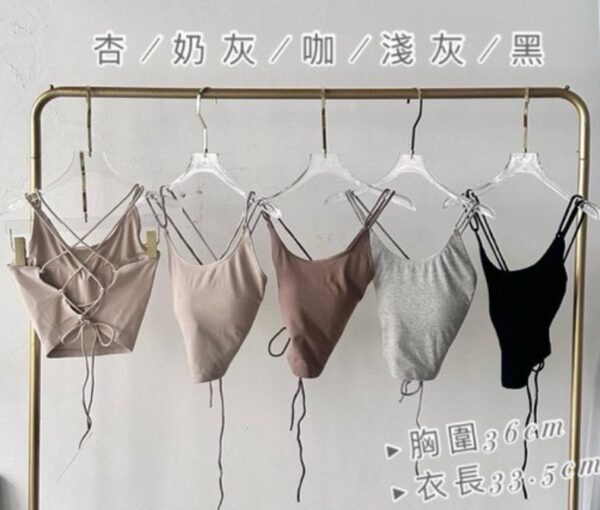 性感美背線條綁帶𝘣𝘳𝘢 𝘵𝘰𝘱