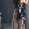 多種背法尼龍多口袋後背包