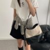 條紋壓扣針織外套