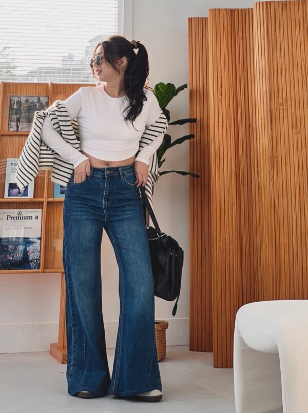 超顯腰細彈力下圓弧罩杯素踢/5色