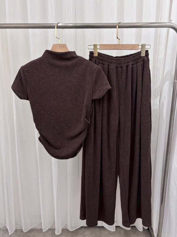 大推款!!!!柔軟針織微高領套裝/2色