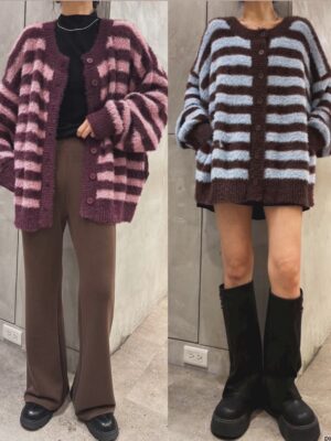 S__107315295_0 馬海毛可愛配色兩面穿外套/3色