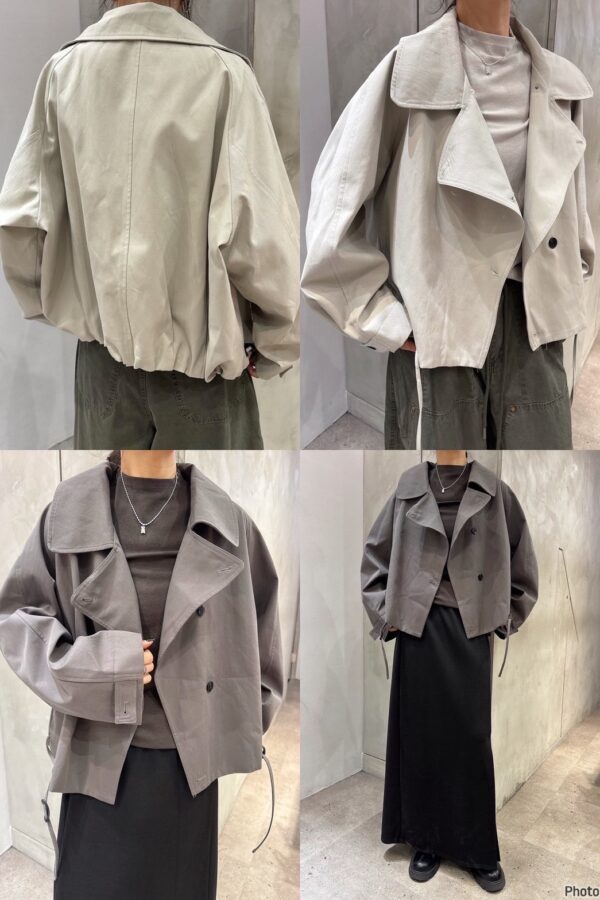 時髦挺版風衣外套/2色