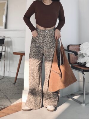 S__107339791_0 時髦豹紋長褲/S-L