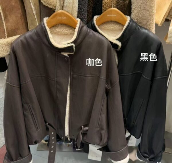 [不買會後悔]保暖毛毛柔軟皮革外/2色