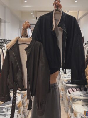 [不買會後悔]保暖毛毛柔軟皮革外/2色