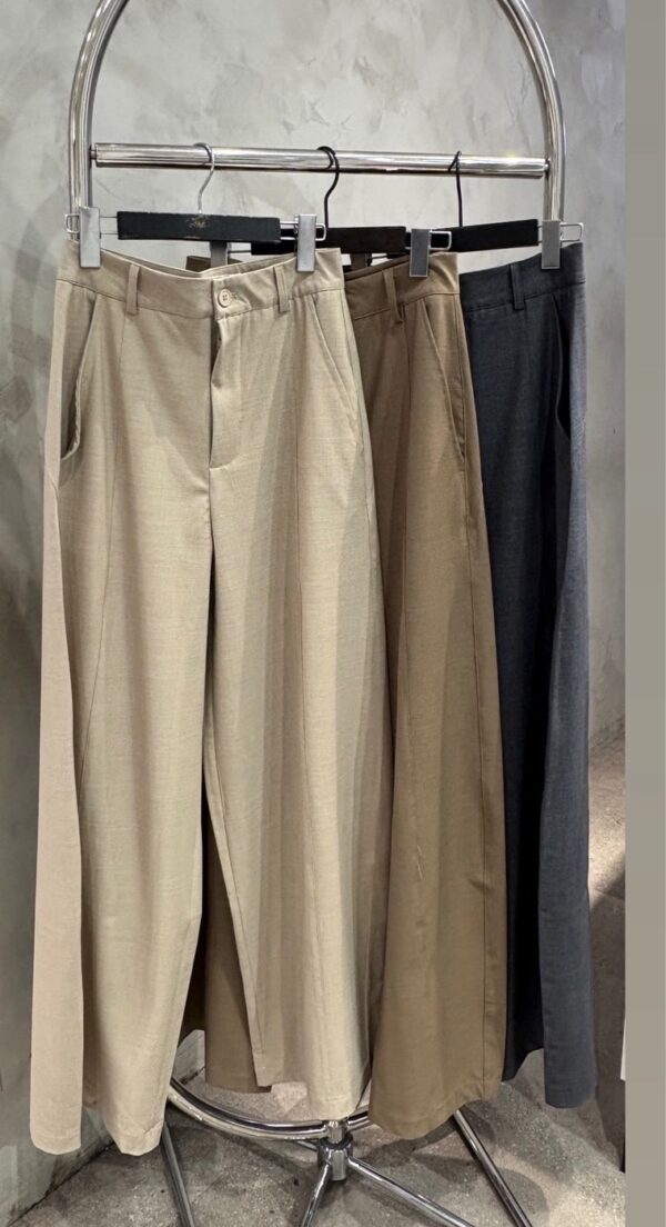 [廠商韓國1:1打版]時髦西裝寬褲/3色