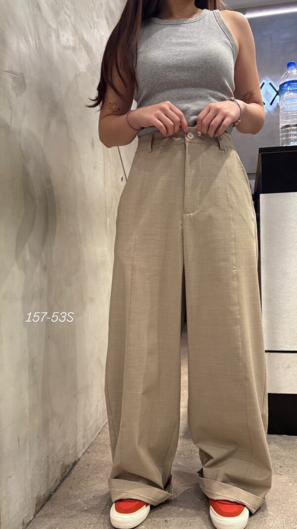[廠商韓國1:1打版]時髦西裝寬褲/3色
