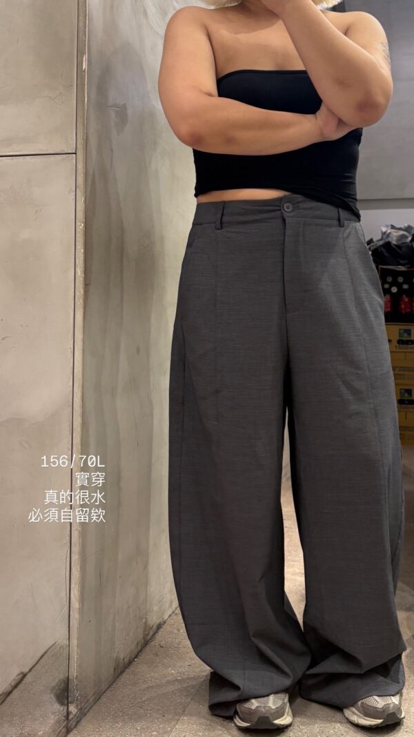 [廠商韓國1:1打版]時髦西裝寬褲/3色