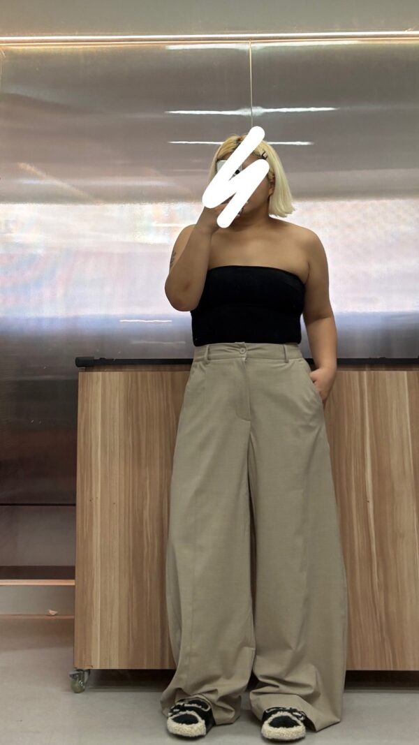 [廠商韓國1:1打版]時髦西裝寬褲/3色