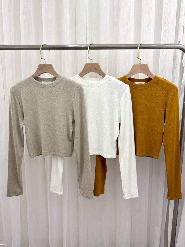 [新材質]竹節羊絨打底衣/6色