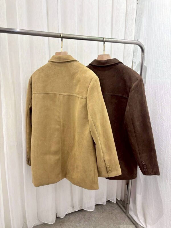 [嵐嵐自留款]質感超好時髦麂皮西外/2色