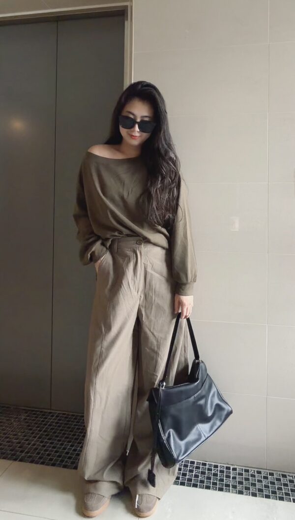 [廠商韓國1:1打版]時髦西裝寬褲/3色