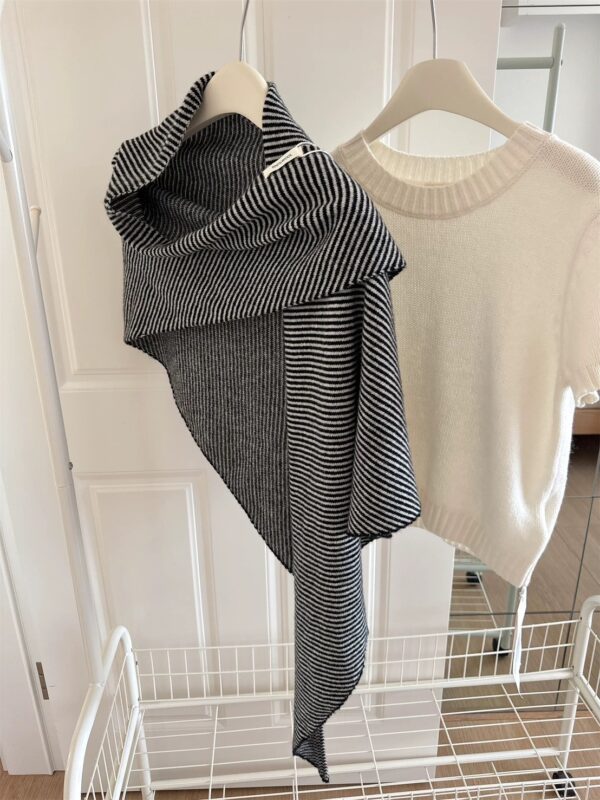 [秋冬搭配好單品]100%羊毛三角巾